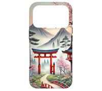 Culture Pure du Japon en Vaporwave 80's 90's Fleur Cerisier Coque pour iPhone 17 Pro