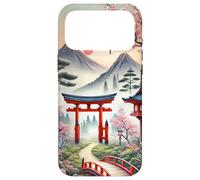 Culture Pure du Japon en Vaporwave 80's 90's Fleur Cerisier Coque pour iPhone 17 Pro Max