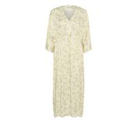 CULTURE Robe 'Billie' jaune pastel / gris / vert, Taille 42