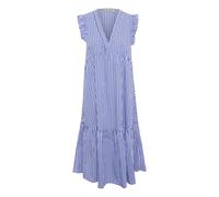 CULTURE Robe 'Bjørg' bleu / blanc, Taille 38