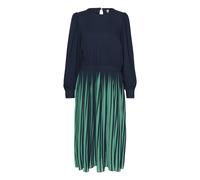 CULTURE Robe 'Carly' bleu marine / jade, Taille 40