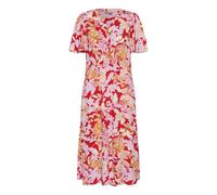 CULTURE Robe 'CUAudrey Bello' beige / jaune d'or / lilas / rouge, Taille 34