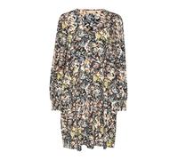 CULTURE Robe 'CUSika Bello' bleu clair / jaune / noir / blanc, Taille 34