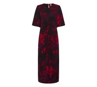 CULTURE Robe rouge / bordeaux / noir, Taille 38