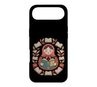 Culture Russe Khokhloma Poupée Matroska Livre Lecture Coque pour iPhone Air