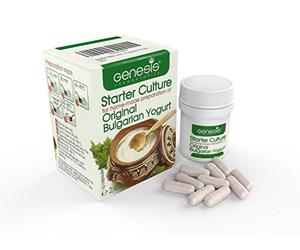Culture Starter Bulgare traditionnelle de yaourt naturel - 10 capsules pour 20l.