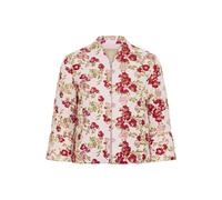CULTURE Veste mi-saison 'Alfride' beige / or / rouge, Taille XL