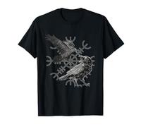 Culture viking | Les corbeaux d'Odin Hugin et Munin | T-Shirt