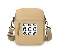 Culture Yin-Yang Fleur Rond Design Sac à Bandoulière Sac à Main Sac à Main Bandoulière Mini Sac à Main