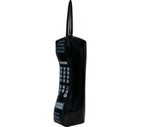 Cultures du monde Téléphone portable Rétro Carnaval Téléphone à air amusant Gadget Antenne Accessoire de fête, couleur : noir