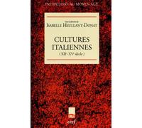 Cultures italiennes 12-15e siecles - Isabelle Heullant-Donat - Cerf - broché - Livre