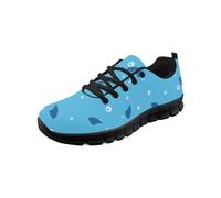 Cumagical Baskets basses décontractées en maille pour homme, Motif requin, 42 2/3 EU