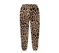 Cumagical Pantalon de baseball pour garçons et filles avec poche, Léopard Guépard, 10-11 Ans