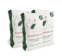 Cumbasil Mite Lot de 3 bains de poussière pour poules, 25 kg, poudre de bain de sable contre les acariens, anti-acariens, protection naturelle contre les acariens, poudre