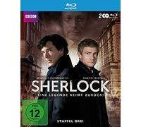Sherlock – Benedict Cumberbatch, Martin Freeman, Rupert Graves – Blu-ray – Staffel 3