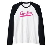 Cumbia Latina Latino Baile Dance Party Regalo Colombie Musique Manche Raglan