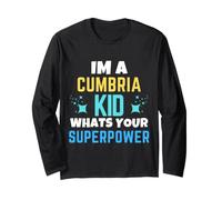 Cumbria Lass Quelle est Votre Super Puissance Cumbria Day Manche Longue