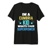 Cumbria Lass Quelle est Votre Super Puissance Cumbria Day T-Shirt Haut de Gamme