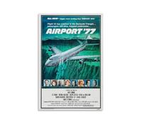Cumbrjde Poster de film Airport '77 sans cadre - Impression sur toile - 60 x 90 cm