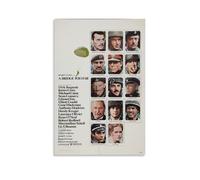 Cumbrjde Poster du film A Bridge Too Far - Décoration murale sur toile - 40 x 60 cm - Sans cadre - Un pont trop loin