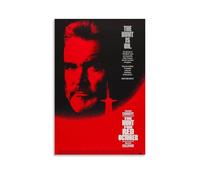 Cumbrjde Poster du film The Hunt for Red October - Décoration murale sur toile - Sans cadre - Octobre rouge - 20 x 30 cm