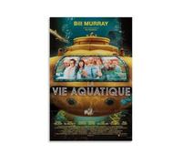 Cumbrjde Poster du film The Life Aquatic with Steve Zissou - Décoration murale - Sans cadre - 20 x 30 cm