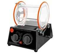 CUMELLIIR Rotary Tumbler Tambour de polissage pour bijoux 3 kg 220 V avec 5 vitesses et minuterie, polisseuse pour bijoux, rotation bidirectionnelle