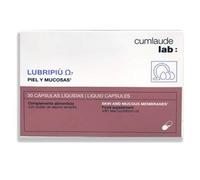 Cumlaude Lab - Lubripiù Oméga 7, complément alimentaire pour la peau et les muqueuses, huile d'argousier, sécheresse intime, yeux et bouche - 30 gélules