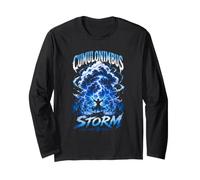 Cumulonimbus Storm Magie Anime Puissance Fantaisie Manche Longue