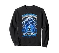 Cumulonimbus Storm Magie Anime Puissance Fantaisie Sweatshirt