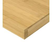 CUMYZO Étagère murale en bambou 40 x 20 x 4 cm