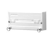 Cuncial TZ-S-2 | Étendoir Mural Automatique 2 Cordes | Jusqu’à 10 m d’étendage | 5 m par Corde | Blocage Individuel | Int./Ext. | Compact et résistant | Fabriqué en Espagne