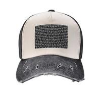Cuneiform Script de Cyrus Cylindre Casquette de Baseball Casquette de Golf Casquette de Marin pour Hommes Plage Grande Taille Chapeau Hommes Femmes