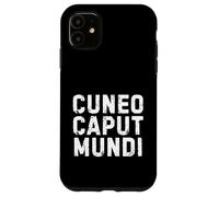 Cuneo Caput Mundi Città Simpatica Uomo Donna Bambino Coque pour iPhone 11