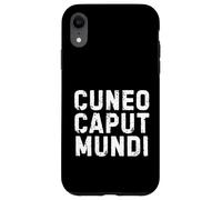 Cuneo Caput Mundi Città Simpatica Uomo Donna Bambino Coque pour iPhone XR