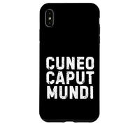 Cuneo Caput Mundi Città Simpatica Uomo Donna Bambino Coque pour iPhone XS Max