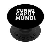 Cuneo Caput Mundi Città Simpatica Uomo Donna Bambino PopSockets PopGrip Adhésif