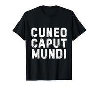 Cuneo Caput Mundi Città Simpatica Uomo Donna Bambino T-Shirt