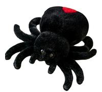 Cunlvyyds Peluche araignée décorative, Grands Yeux, 9, 8 Pouces, adorables Peluches d'halloween, Douces et Chaudes, Cadeaux de fête Amusants pour garçons et Filles,