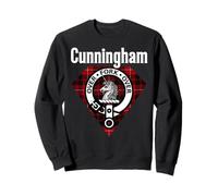 Cunningham Clan Scottish Name of Arms Tartan Sweatshirt