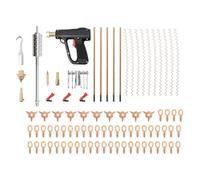 cunnyend Kit De Soudure De Soudure 86pc Stud Dent, Accessoires éTui Outil De DéBosselage Carrosserie RéParation Spotter Dispositif De Soudage Outil De RéParation Dent Puller Kit pour DéMontage