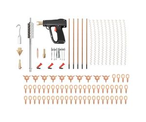 cunnyend Kit De Soudure De Soudure 86pc Stud Dent, Accessoires éTui Outil De DéBosselage Carrosserie RéParation Spotter Dispositif De Soudage Outil De RéParation Dent Puller Kit pour DéMontage