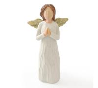 CUNTAUK Ange priant Figurine chrétienne Cadeaux de baptême pour Les Filles Femmes pour Thanksgiving Noël Ornement Home Decor Cadeaux de Confirmation Mémorial