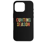 Cunting Season Hunting Deer Hunter Pun Pun Pêcheur Jeu de pêche volaille Wapiti Coque pour iPhone 16 Pro