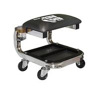 CUNTO Achetez un siège roulant, un tabouret de garage roulant, un tabouret bas pour l'atelier, des roues pivotantes à 360 degrés, une chaise utilitaire mobile, une chaise de chariot rembourrée pour la