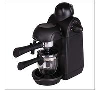 CUNTO Cafetière filtre, cafetière avec poêle en aluminium (4 tasses) noire The New
