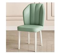 CUNTO Chaises d'appoint modernes pour salle à manger, cuisine, salle à manger, cuisine, salle à manger, chaises latérales en cuir synthétique, chaises latérales avec accoudoirs et pieds en métal pour