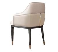 CUNTO Chaises de Salle à Manger, Chaises de Cuisine, Chaises de Salon avec Pieds en Métal Solides, Chaises de Cuisine et de Salle à Manger Rembourrées avec Cuir PU, Forte Capacité de Charge pour
