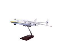 CUNTO Modèle d'avion 1:200 pour l'Ukraine An225 Modèle d'avion de transport en résine Modèle d'avion avec support Collection exquise Cadeau