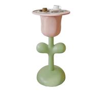 CUNTO Table de chevet créative en résine, table d'appoint en forme de fleur, armoire pour la maison, produits idéaux pour la chambre, table d'appoint